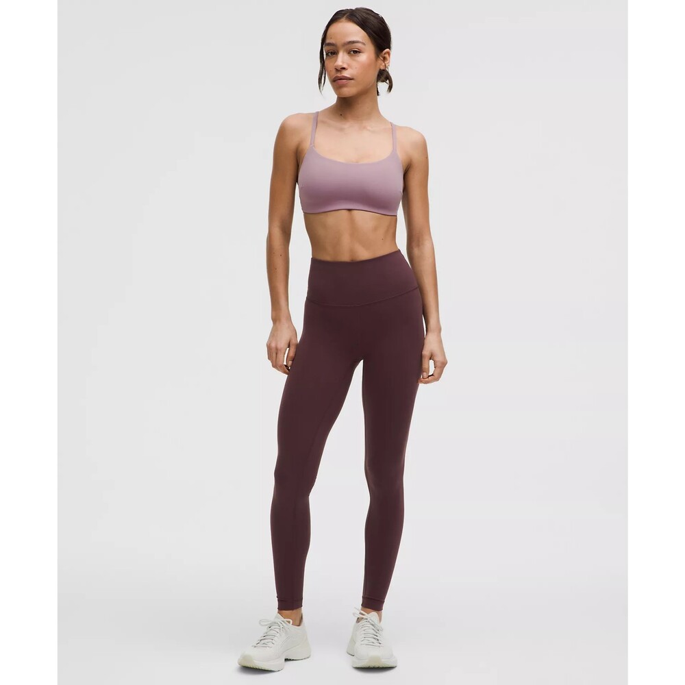Lululemon Wunder Train High-Rise Tight 28" Size 8 Goodnight Plum NWT Authentic